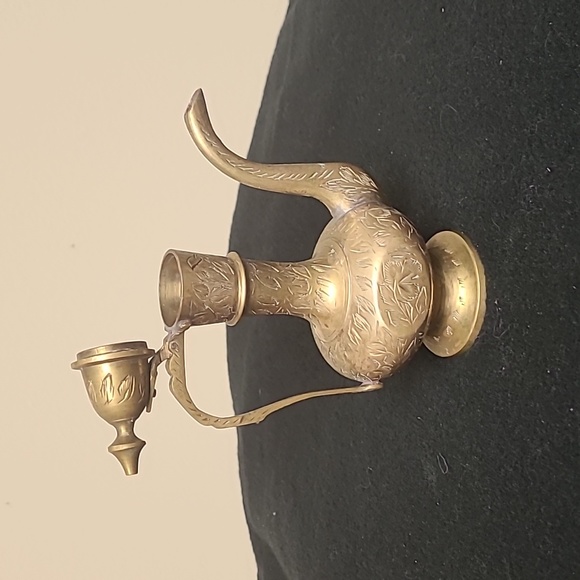 Saran Brass Indian Tea Water Pot - Picture 6 of 8